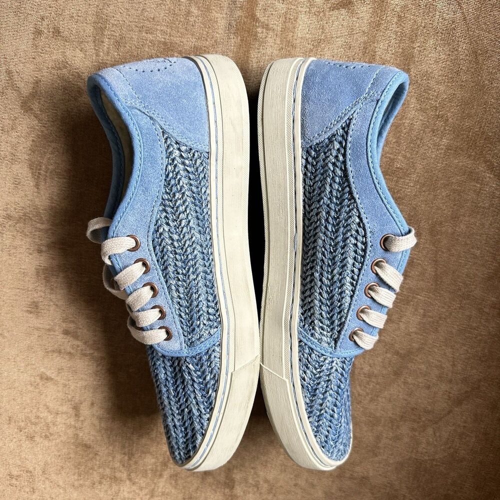 Satorisan Heisei Raffia Handmade Woven Suede Shoes Women's EU39 US 8.5 Sneakers - Picture 5 of 10